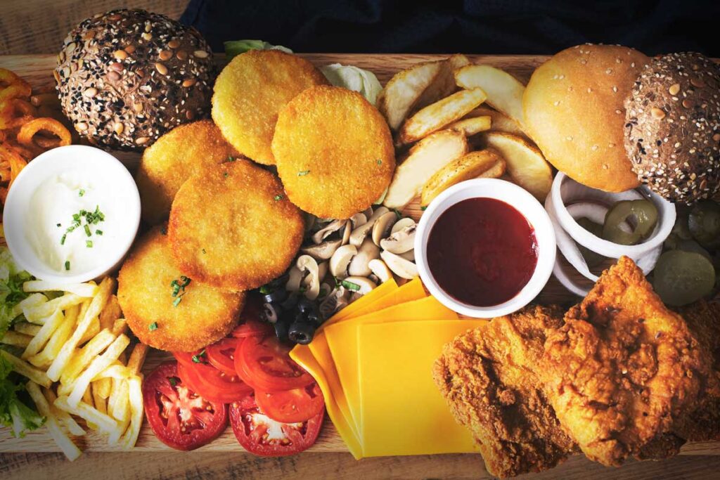 big bird food photography